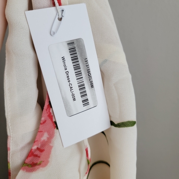 Reformation Winola Dress in Cali size M NWT - Picture 13 of 15